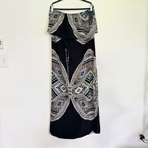 NWT Strapless Mossimo pattern dress